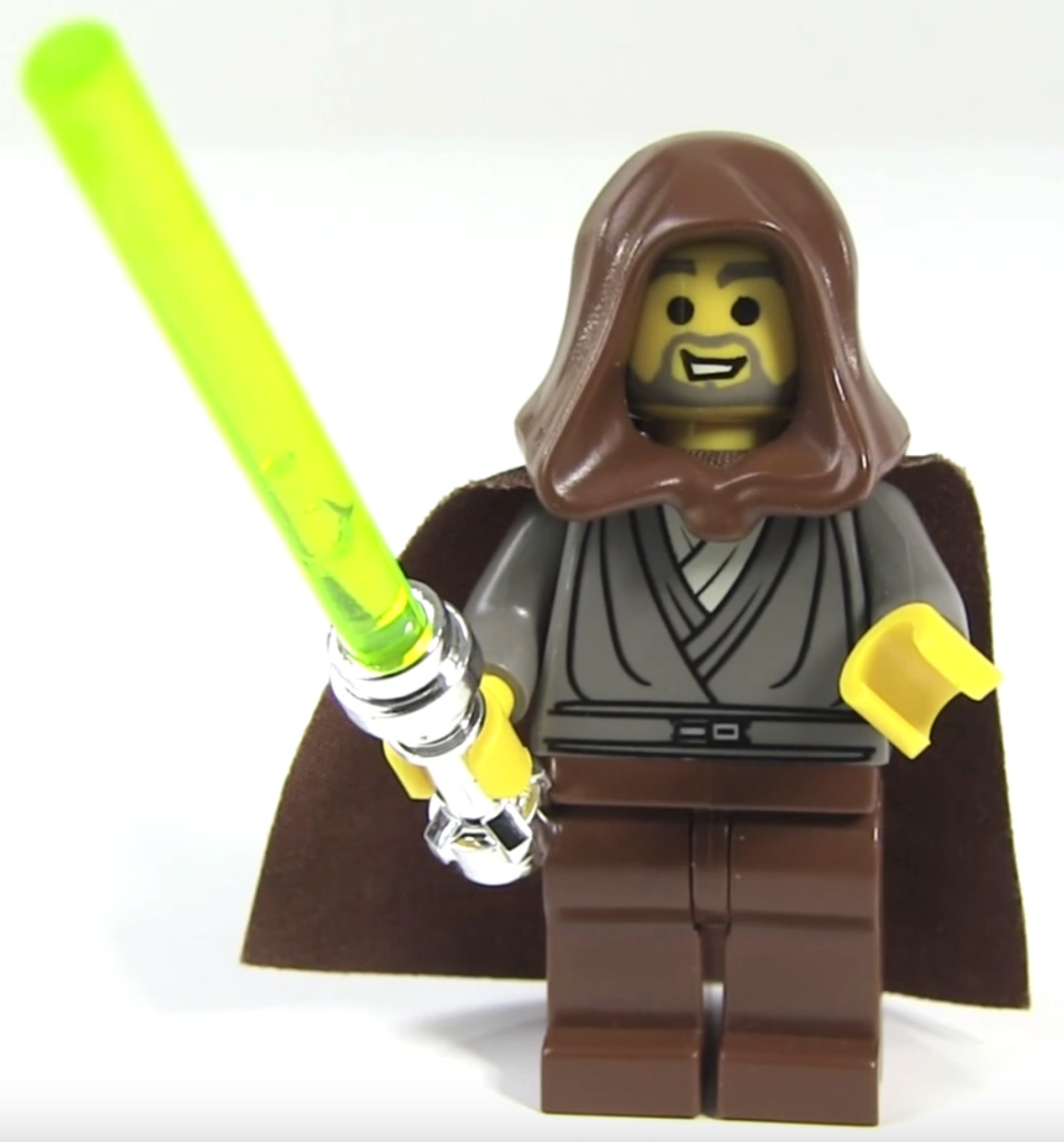 Jedi Bob a.k.a Jedi Knight (Dark Gray Tunic, Brown Hood)