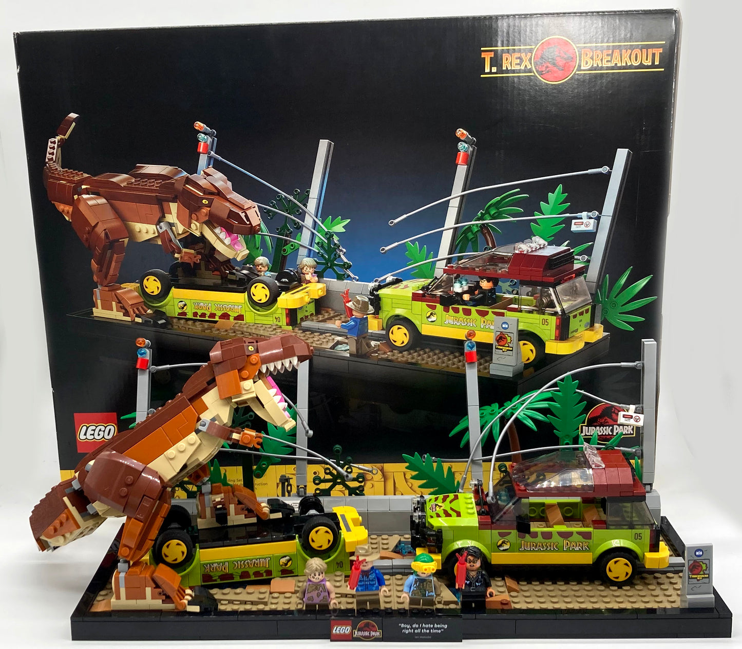 Used Set 76956 T.rex Breakout (No Instruction Manual, with Box)