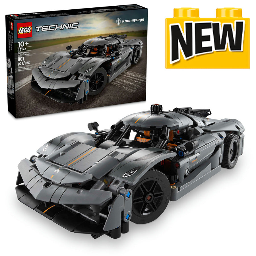 LEGO® 42173 Koenigsegg Jesko Absolut Grey Hypercar