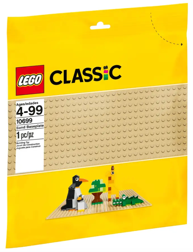 10699 LEGO® Sand Baseplate