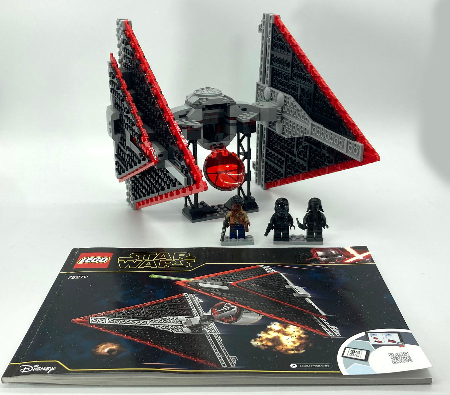 Used Set 75272 Sith TIE Fighter (with Instruction Manual, No Box)