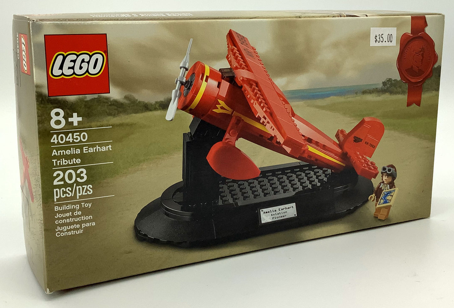 LEGO® 40450 Amelia Earhart Tribute