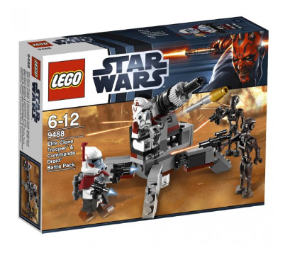 LEGO® 9488 Elite Clone Trooper & Commando Droid Battle Pack (RETIRED SET)