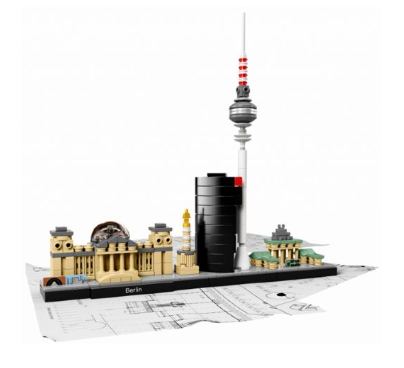 Used Set 21027 Berlin (No Instruction Manual or Box)