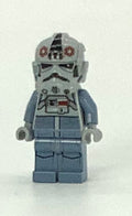 AT-AT Driver - Dark Red Imperial Logo, Grimacing