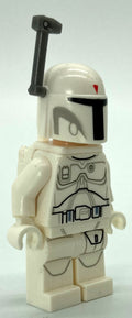 Boba Fett - White, Detailed Pattern