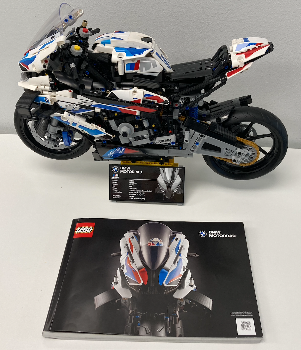 Used Set 42130 BMW M 1000 RR (with Instruction Manual, No Box)