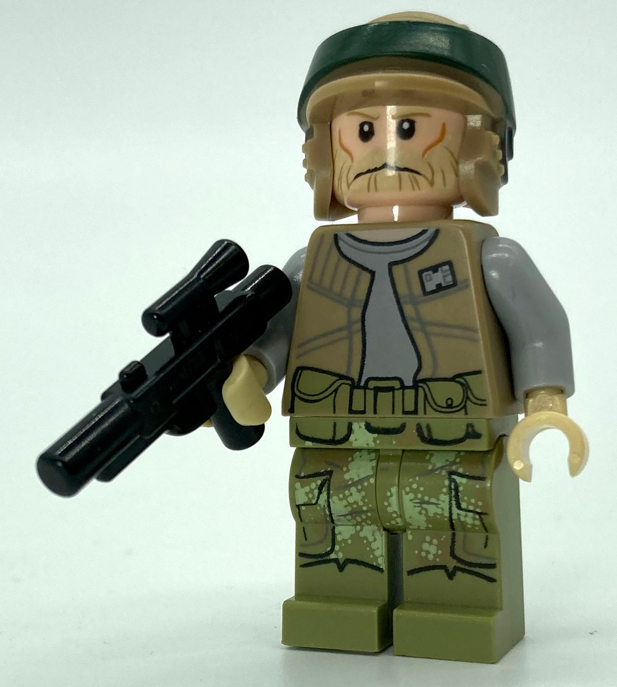 sw0646 Endor Rebel Trooper 2 (Olive Green) (Commander Rex)