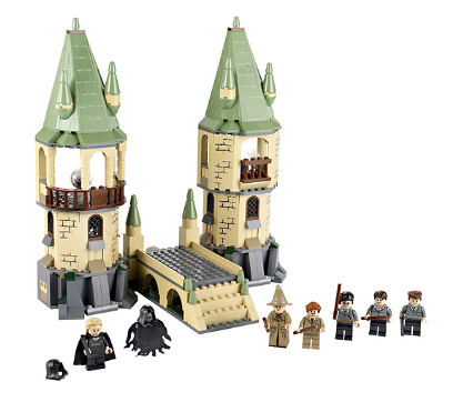 Used Set 4867 Hogwarts (with Instruction Manual, No Box)