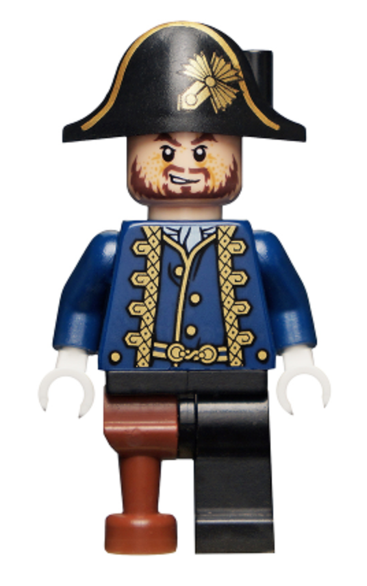 Hector Barbossa with Pegleg