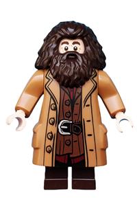 Rubeus Hagrid - Medium Nougat Topcoat with Buttons