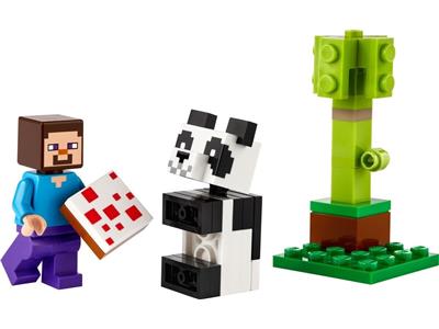 LEGO® 30672 Steve and Baby Panda polybag