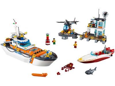 60167 LEGO® Coast Guard Head Quarters Used Set