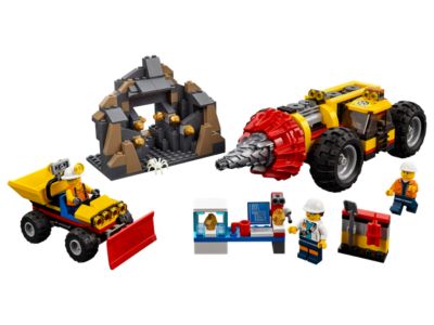 60186 LEGO® Mining Heavy Driller Used Set
