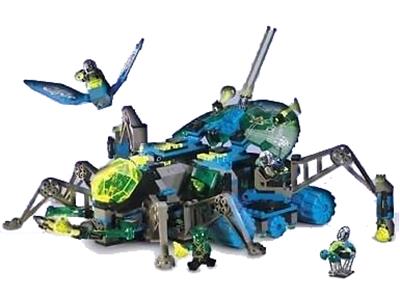 6977 LEGO® Arachnoid Star Base Used Set