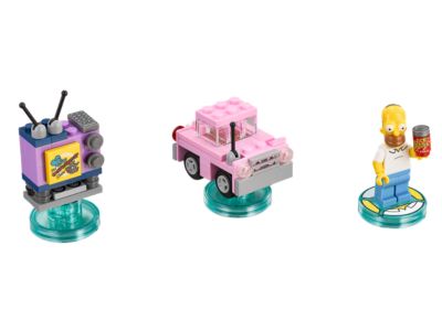 71202 LEGO® Level Pack - The Simpsons Used Set