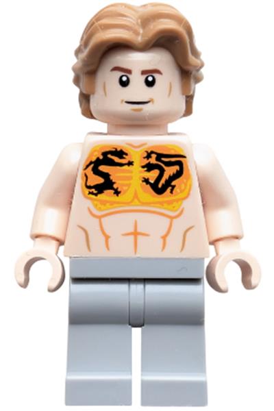 Aldrich Killian - Bare Chest with Dragon Tattoos