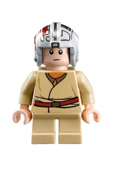 Anakin Skywalker - Short Legs, Light Bluish Gray Helmet