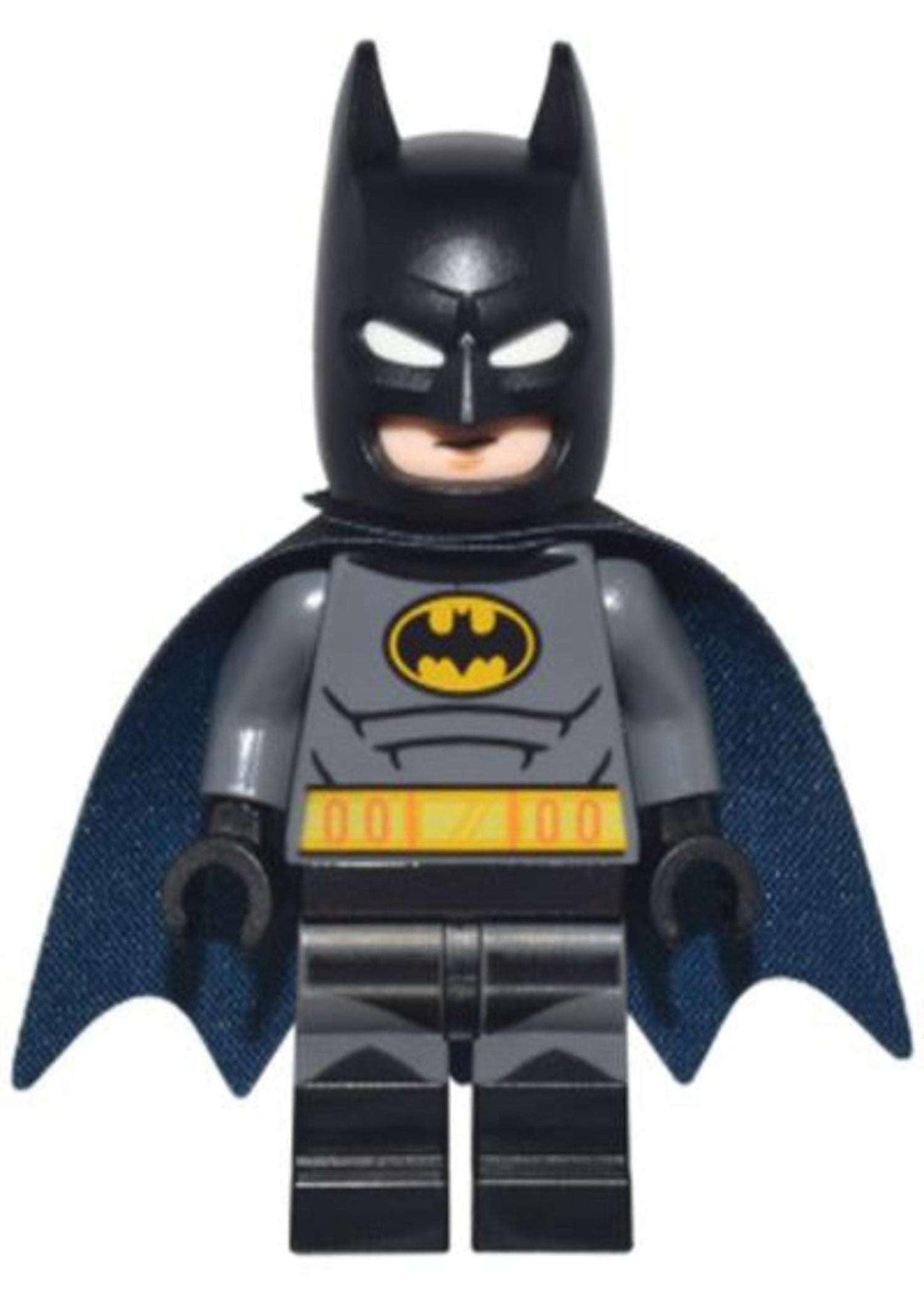 Batman - Dark Bluish Gray Suit, Dark Blue and Black Cape