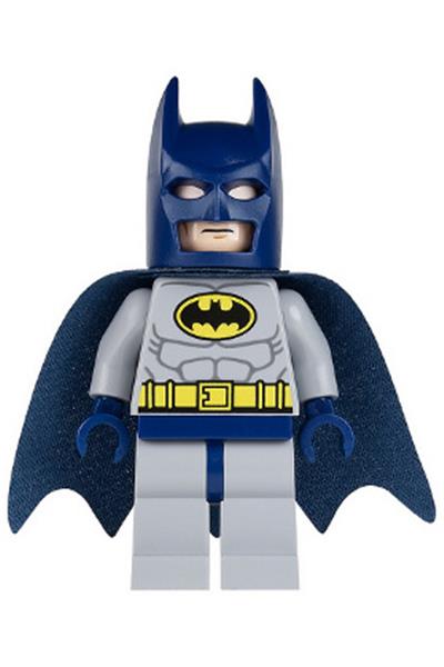 Batman - Light Bluish Gray Suit with Yellow Belt and Crest, Dark Blue Mask and Cape (Type 1 Cowl)