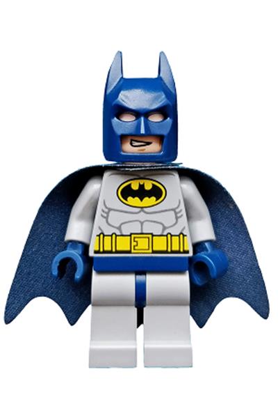 Batman - Light Bluish Gray Suit with Yellow Belt and Crest, Dark Blue Mask and Cape  (Type 2 Cowl)