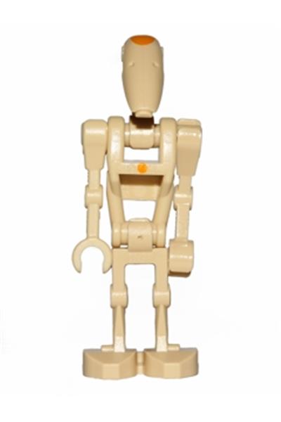 Battle Droid Commander - Tan with Dot, Angled Arm and Straight Arm