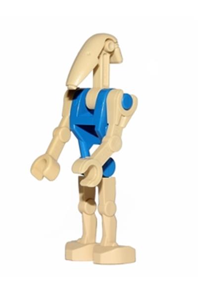 Battle Droid Pilot - Blue Torso, Angled Arm and Straight Arm