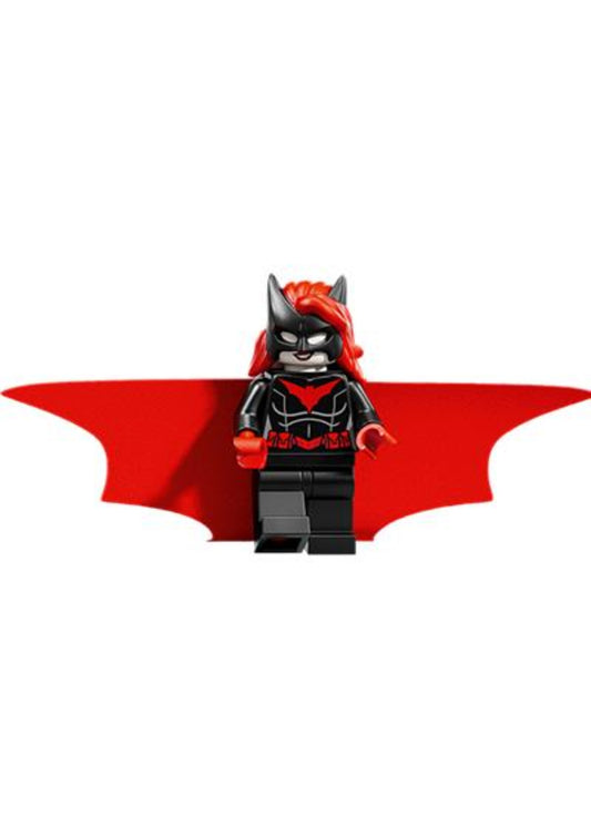 Batwoman - Cape Black and Red Sides