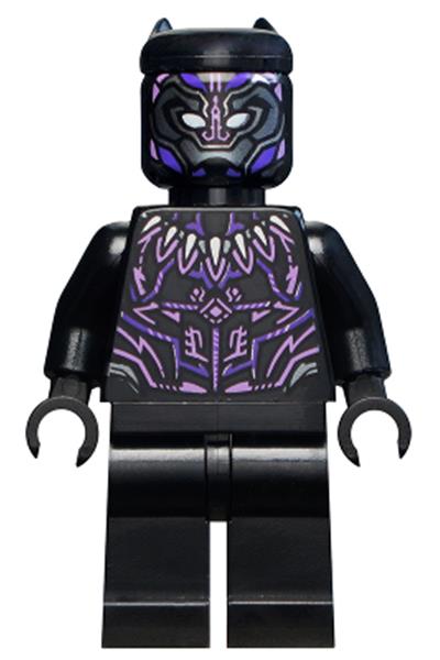 Black Panther - Dark Purple and Lavender Highlights