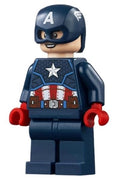 Captain America - Dark Blue Suit, Red Hands, Helmet