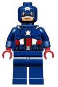 Captain America - Dark Blue Suit, Dark Red Hands, Mask