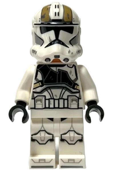 Clone Trooper Gunner (Phase 2) - Dirt Stains, Nougat Head, Helmet with Holes