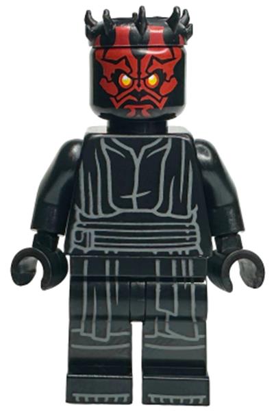 Darth Maul - Horns, Printed Legs, Closed Mouth