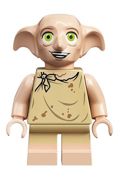 Dobby (Elf) - Light Nougat, Open Mouth Smile