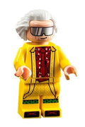 btf002 Doc Brown - Long Hair, Yellow Coat