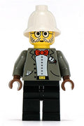Dr. Kilroy / Dr. Charles Lightning - Dark Gray Open Jacket, Black Legs, White Pith Helmet
