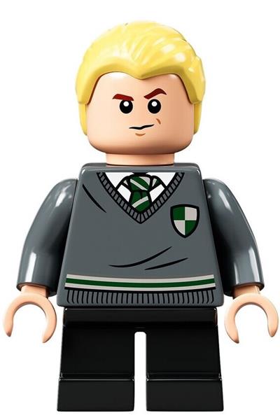 Draco Malfoy - Slytherin Sweater with Crest, Black Short Legs