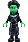 Elphaba - Mini Doll, Black Coat over Dress