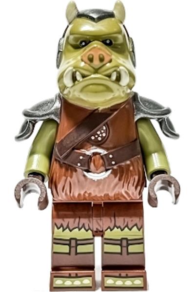 Gamorrean Guard - Olive Green, Reddish Brown Legs