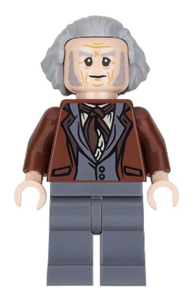 Garrick Ollivander - Reddish Brown Jacket, Hair Swept Back