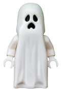 gen046 Ghost with Pointed Top Shroud with 1 x 2 Plate and 1 x 2 Brick as Legs