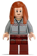 Ginny Weasley - Light Bluish Gray Knitwear, Dark Red Legs with Pockets Pattern