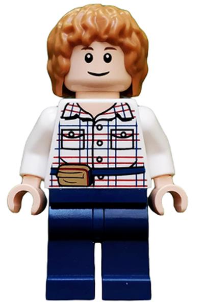 Gray Mitchell - White Shirt, Dark Blue Legs