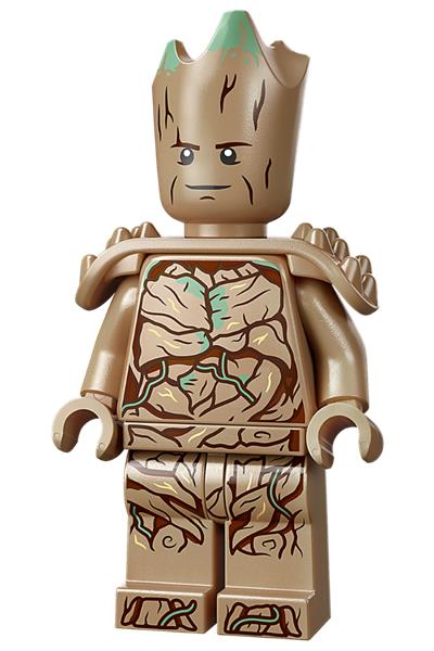 Groot, Teen Groot - Dark Tan with Shoulder Armor