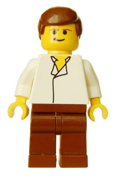 Han Solo - White Shirt without Wrinkles, Brown Legs