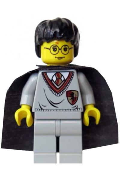 Harry Potter - Gryffindor Shield Torso, Light Gray Legs, Black Cape with Stars