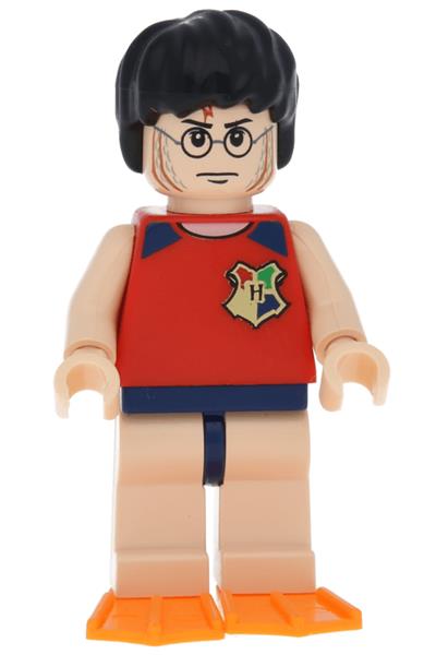 Harry Potter - Tournament Sleeveless Shirt and Swim Trunks, Flippers