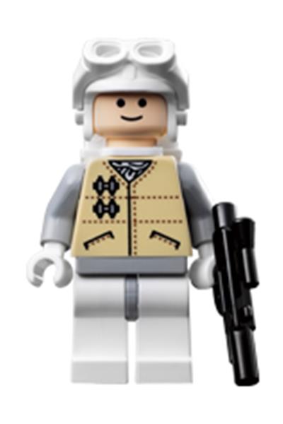 Hoth Rebel - Light Nougat Head, White Visor Goggles
