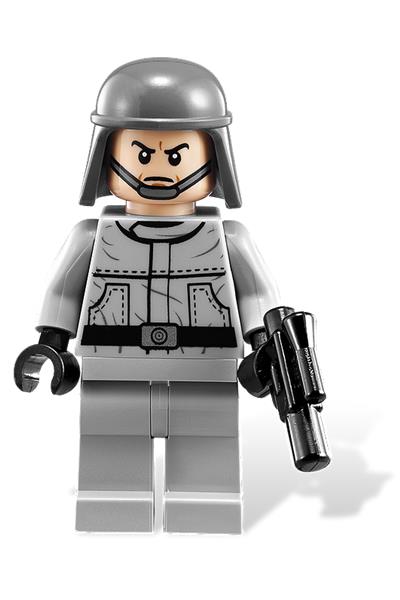 Imperial AT-ST Pilot / Driver (Plain Helmet, Dual Sided Head)