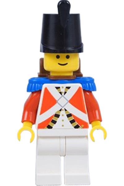 Imperial Guard with Blue Epaulettes and Brown Backpack Non-Opening